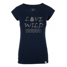 Camiseta de mujer Kilpi Flori-W azul Dbl
