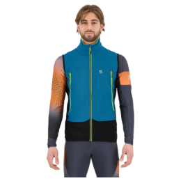 Chaleco de hombre Karpos Alagna Plus 2.0 Vest azul DEEP WATER/BLACK
