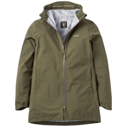 Chaqueta de mujer Rab Firewall Parka Wmns verde