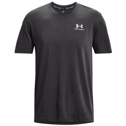 Camiseta de hombre Under Armour LOGO EMB HEAVYWEIGHT SS gris Jet Gray/Rise