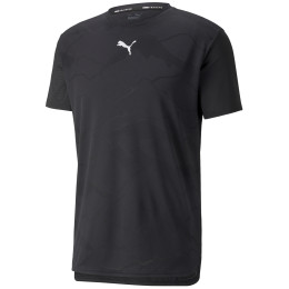 Camiseta de hombre Puma Train Vent SS Tee negro black