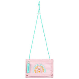 Cartera Baagl Peněženka na krk rosa Duha růžová