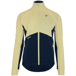 Maillot de ciclismo para mujer Silvini Pusteria amarillo yellow-navy