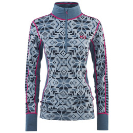 Sudadera de mujer Kari Traa Else H/Z gris/rosa Sail