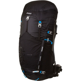 Mochila de mujer Bergans Rondane 65L negro/azul Black/BrSeablue