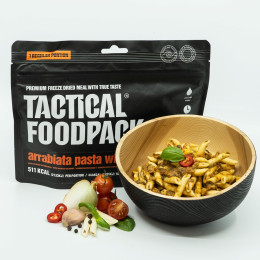 Plato principal Tactical Foodpack Arrabiata Pasta with Chicken 115g