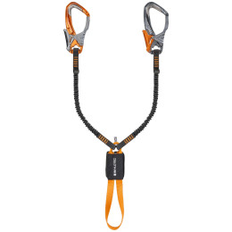 Juego de vía ferrata Skylotec Santner negro/naranja Black/Orange