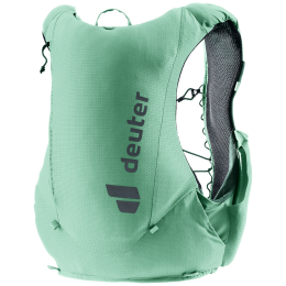 Chaleco de carrera Deuter Traick 9 SL verde/verde claro spearmint-seagreen