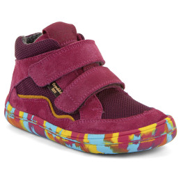 Zapatos barefoot para niños para todo el año Froddo Barefoot Tex Fun Autumn Fuxia rosa fuxia