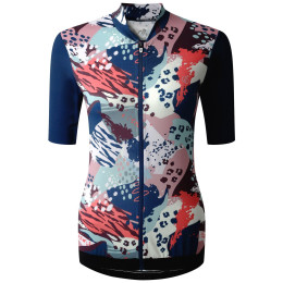 Maillot de ciclismo para mujer Dare 2b Cycle Tops azul Bold Shape Print - A5H