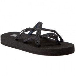 Chanclas de mujer Teva Olowahu negro MixBlackOnBlack