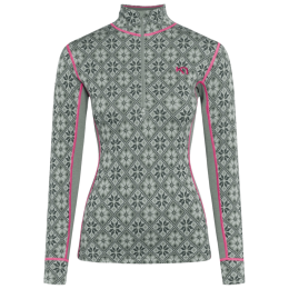 Sudadera funcional de mujer Kari Traa Rose Half Zip Baselayer Top