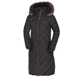 Abrigo de mujer Northfinder Gina verde oscuro blackolive
