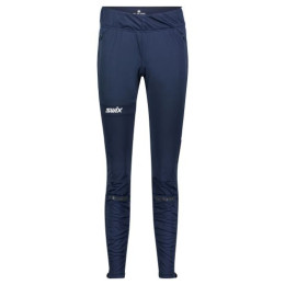 Pantalones de mujer Swix Dynamic azul oscuro Dark Navy