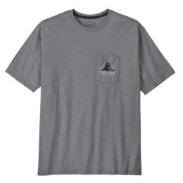 Camiseta de hombre Patagonia M's Chouinard Crest Pocket Responsibili-Tee