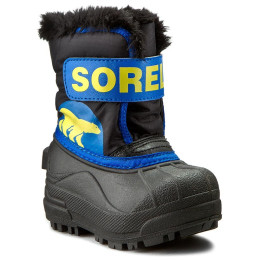 Botas de nieve para niños Sorel Snow Commander (2022) azul/amarillo SuperBlue