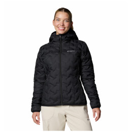 Chaqueta de mujer Columbia Delta Ridge™ II Down Hooded Jacket negro Black