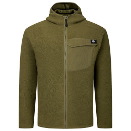 Sudadera de hombre Dare 2b Firn Hooded Borg Fleece verde MartiniOlive