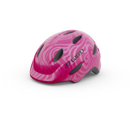 Casco de ciclismo para niños Giro Scamp violeta BrightPink/Pearl