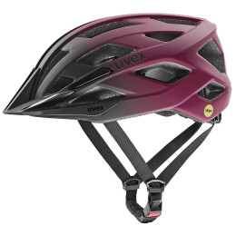 Casco de ciclismo Uvex I-Vo 2 Mips violeta/negro cranberry - black matt
