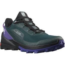 Calzado de mujer Salomon Cross Over Gore-Tex azul PonderosaPine