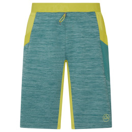 Pantalones cortos de hombre La Sportiva Force Short M turquesa Pine/Kiwi