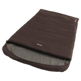 Saco de dormir Outwell Campion Lux Double marrón Brown