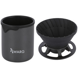 Juego de café Warg Kofein & Duo 2in1 Cups Set negro black