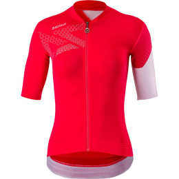 Maillot de ciclismo para mujer Silvini Rosalia rojo/rosa RubyPink
