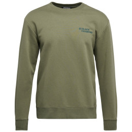 Sudadera de hombre Black Diamond M Mini Stacked Crewneck