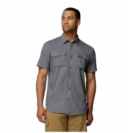 Camisa de hombre Columbia Silver Ridge™ Utility II SS gris City Grey