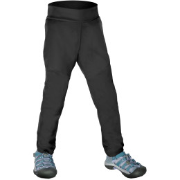 Pantalones softshell para niños Unuo bez zateplení pružné negro