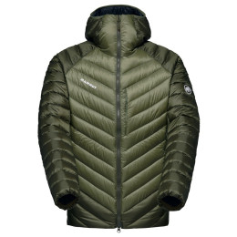 Chaqueta de hombre Mammut Broad Peak IN Hooded Jacket Men verde 40300 marsh-dark marsh