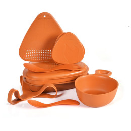 Vajilla Light My Fire Outdoor MealKit naranja rustyorange