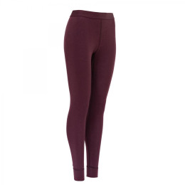 Calzoncillos funcionales de mujer Devold Multi Sport Merino 190 Longs Wmn burdeos PORT