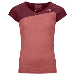 Camiseta de mujer Ortovox 120 Tec T-Shirt W rojo blush