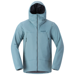 Chaqueta de hombre Norrona møre thermo60 aero100 Jacket azul Trooper