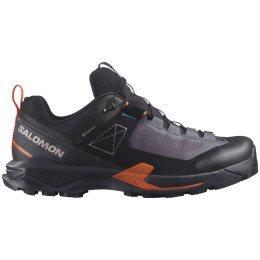 Calzado de mujer Salomon X Ultra Alpine Gore-Tex gris/negro Nine Iron / Black / Red Orange