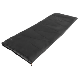 Saco de dormir tipo manta Easy Camp Starling Square 10°C negro/gris Black