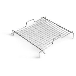 Rejilla de barbacoa Höfats Cube Grid plata nerez