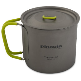 Olla de titanio Pinguin Mug Titan 600 ml gris