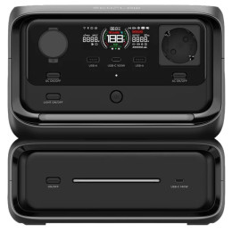 Estación de carga EcoFlow River 3 Plus - přídavná baterie 300 negro černá