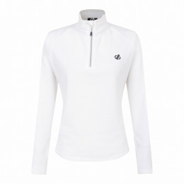 Sudadera de mujer Dare 2b Freeform II Fleece blanco White