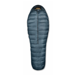Saco de dormir de plumón Trimm Nord 500 azul oscuro dark lagoon