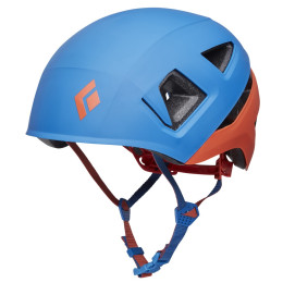 Casco de escalada para niños Black Diamond Captain K azul/rojo Ultra Blue-Persimmon