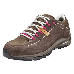 Calzado de mujer Aku Nemes Suede Low GTX WS marrón