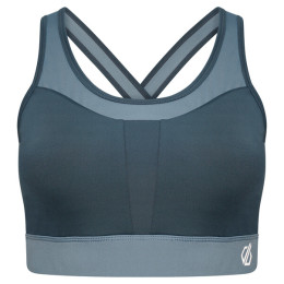 Sujetador deportivo Dare 2b Mantra Bra azul/gris OrnGry/Blstn