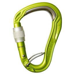 Mosquetón Edelrid HMS Bulletproof Screw FG verde oasis