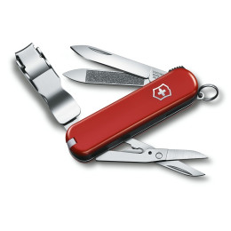 Cuchillo Victorinox Nail Clip 580 rojo