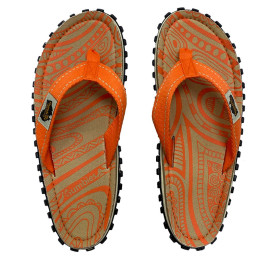 Chanclas de mujer Gumbies Native naranja